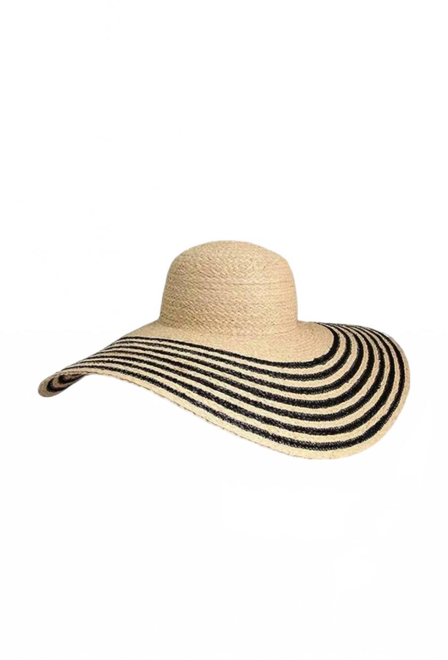 NEW FLORABELLA women's laurel hat in natural/black